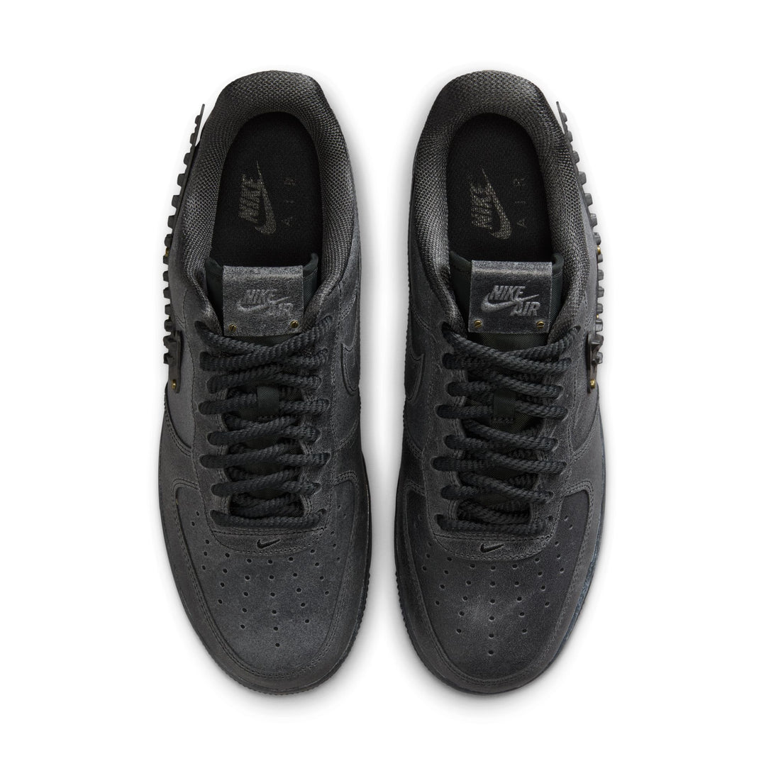 NIKE AIR FORCE 1 '07 LV8 IH4965-254 "METALWORK" - MEDIUM ASH/ANTHRACITE/BLACK