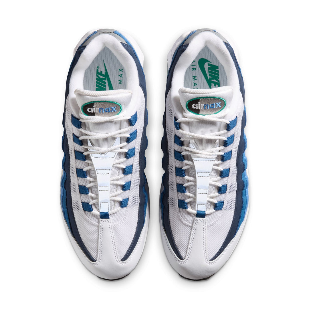 NIKE AIR MAX 95 BIG BUBBLE IH7855-100 "SLATE" - WHITE/EMERALD