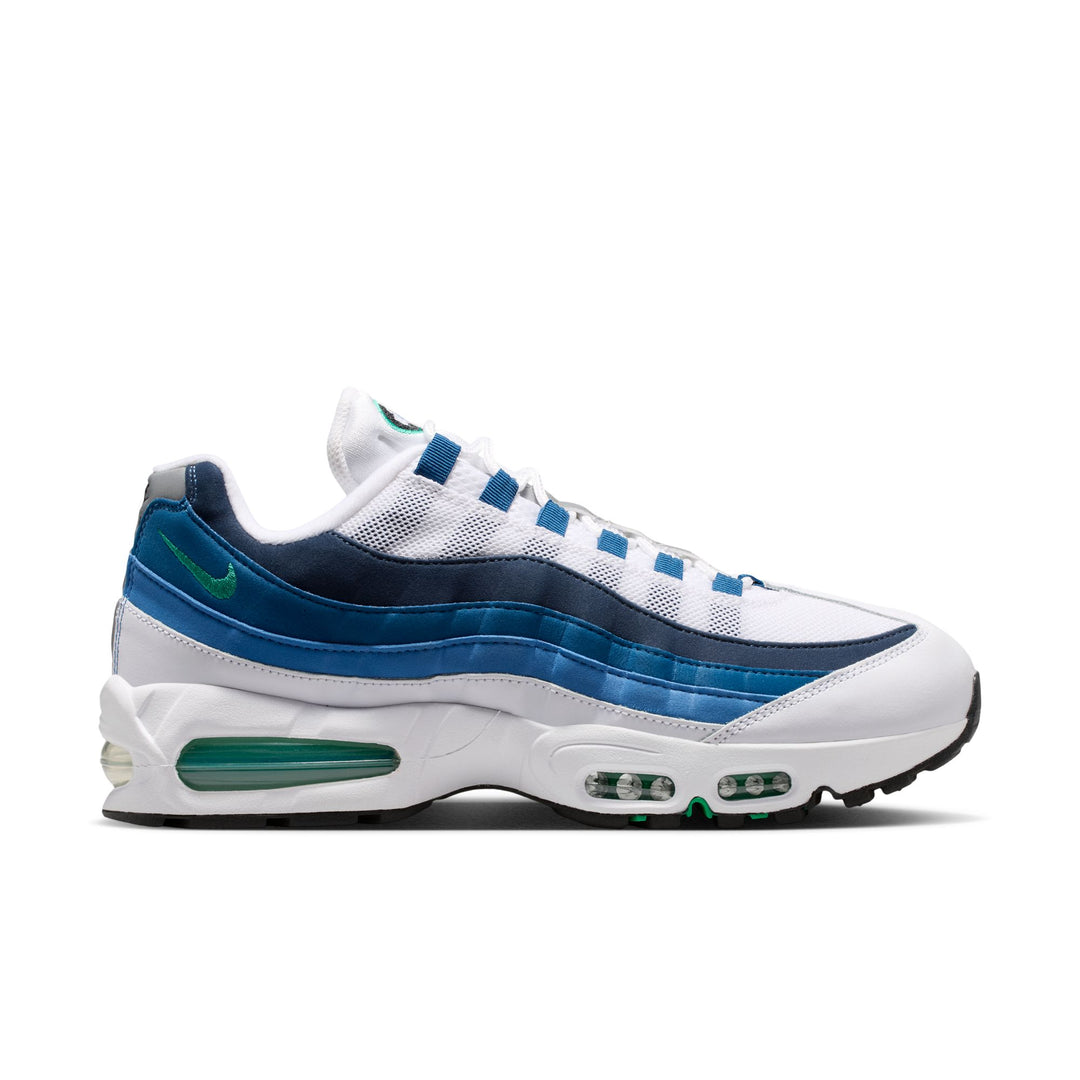NIKE AIR MAX 95 BIG BUBBLE IH7855-100 "SLATE" - WHITE/EMERALD