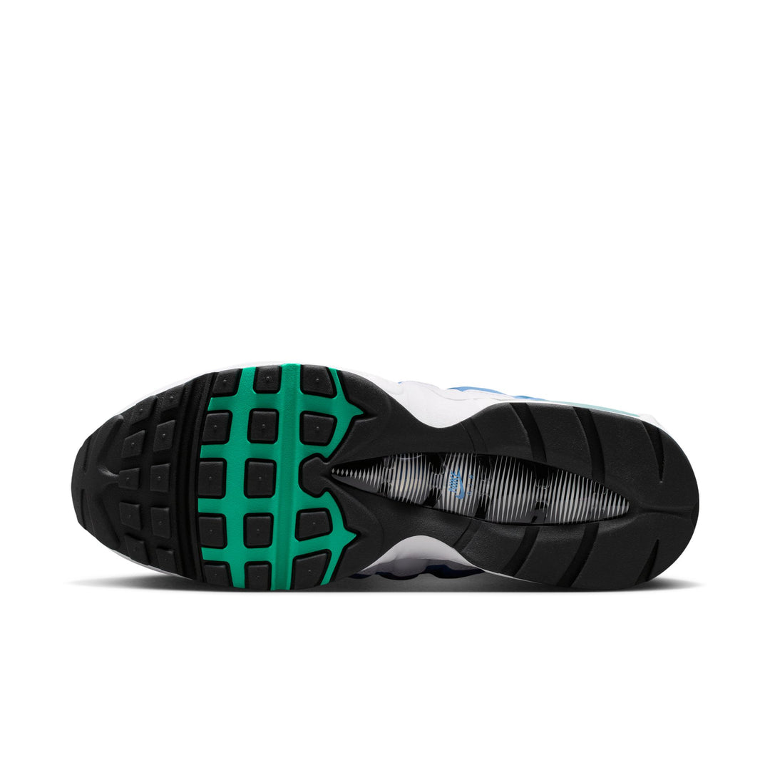 NIKE AIR MAX 95 BIG BUBBLE IH7855-100 "SLATE" - WHITE/EMERALD