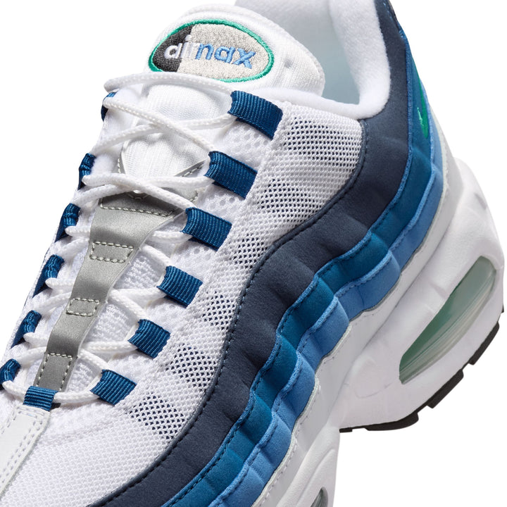 NIKE AIR MAX 95 BIG BUBBLE IH7855-100 "SLATE" - WHITE/EMERALD