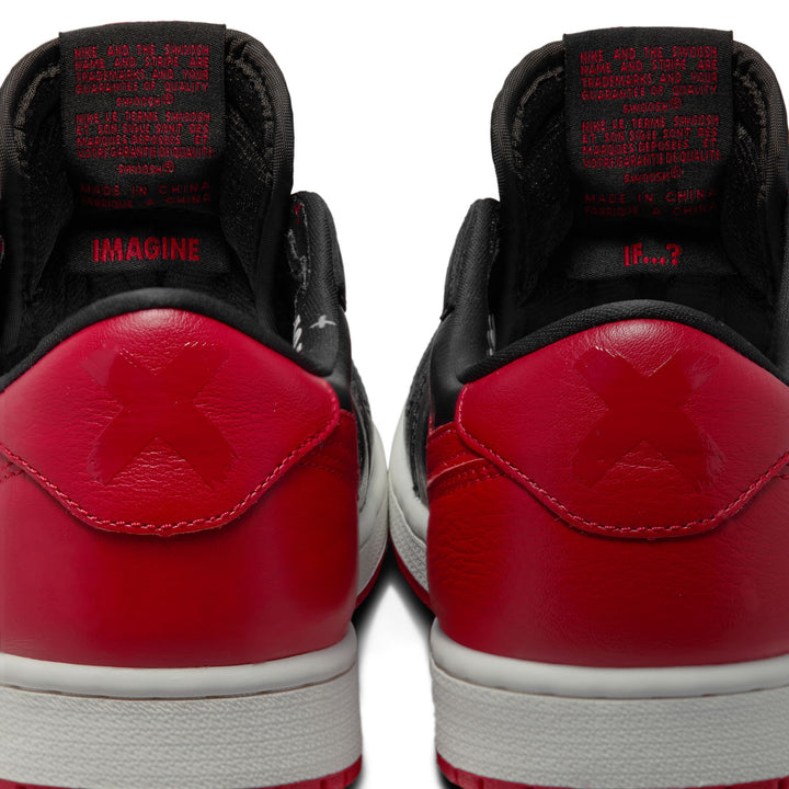 AIR JORDAN 1 RETRO LOW OG IW6276-001 "BANNED" - BLACK/ BLACK