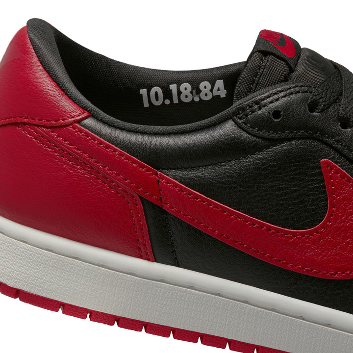 AIR JORDAN 1 RETRO LOW OG IW6276-001 "BANNED" - BLACK/ BLACK