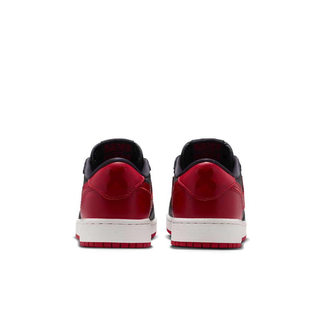AIR JORDAN 1 RETRO LOW OG GS IW6277-001 "BANNED" - BLACK/ BLACK