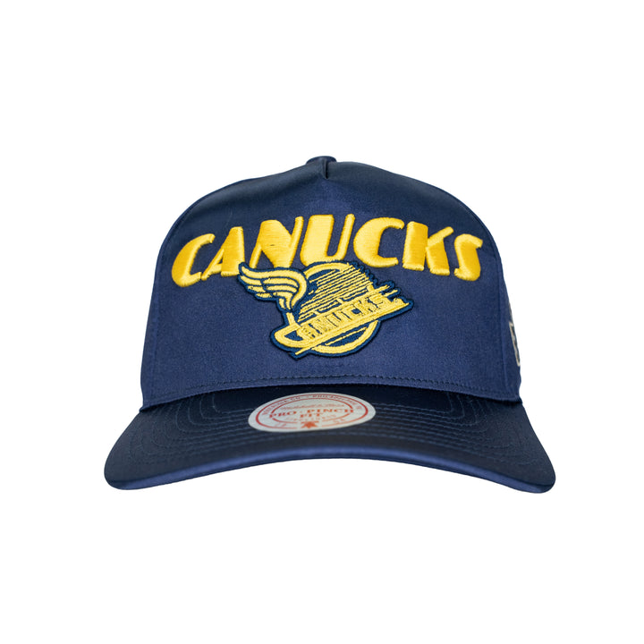 MITCHELL & NESS NHL CANUCKS GOOD CAP - NAVY BLUE