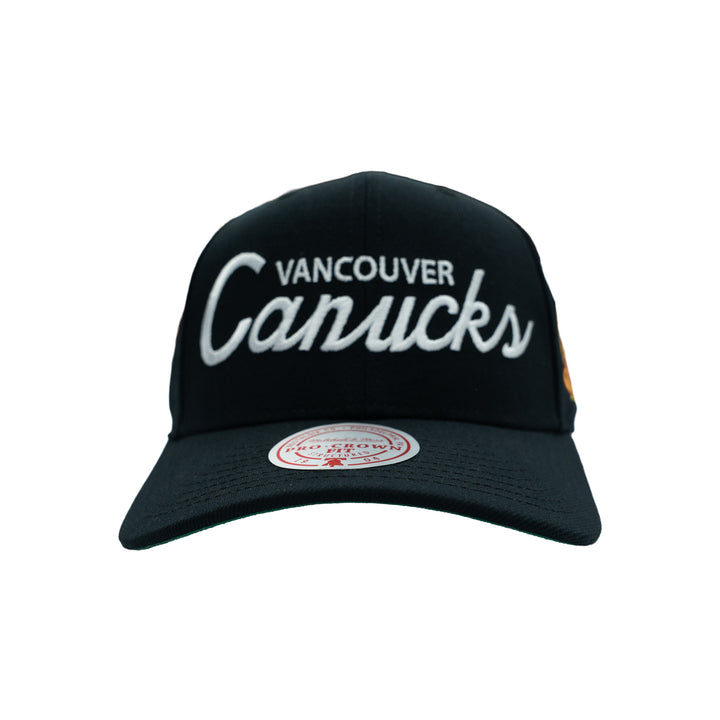 MITCHELL & NESS NHL CANCUCKS LEGENDS SCRIPT PRO CROWN - BLACK