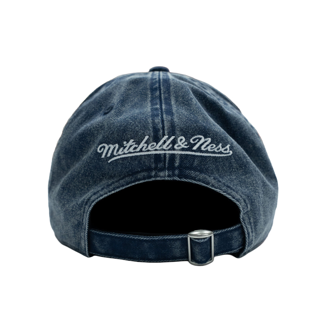 MITCHELL & NESS NHL CANUCKS LEGENDARY RHYME 1904 STRAPBACK - ACID NAVY