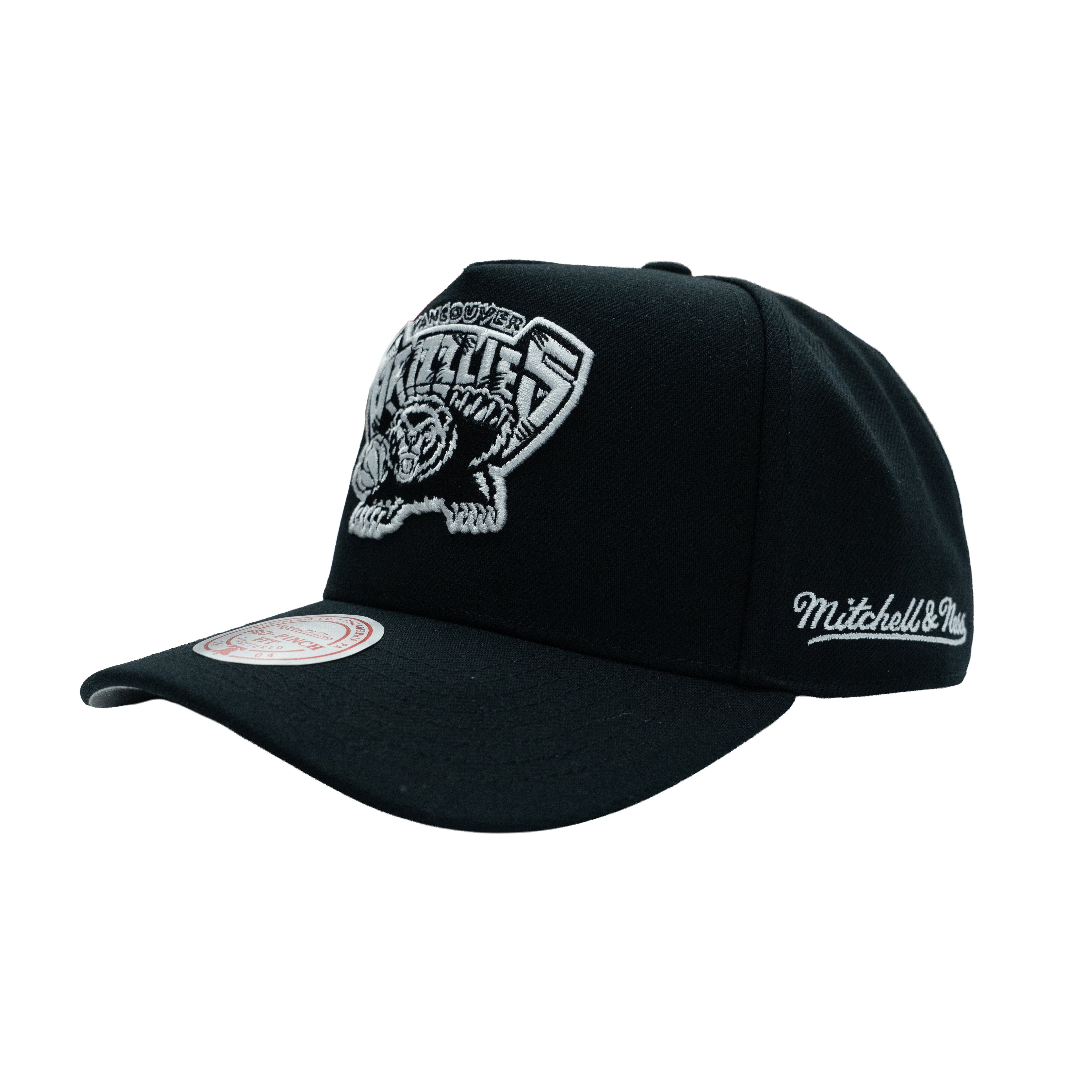 MITCHELL & NESS NBA GRIZZLIES 4EVER PRO PIN SNAPBACK - BLACK