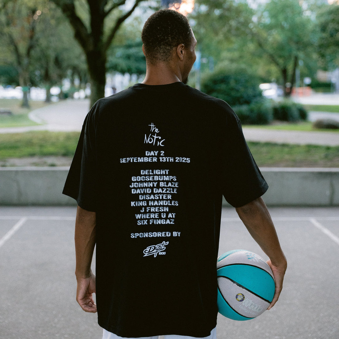 THE NOTIC DAY 2 TEE - BLACK