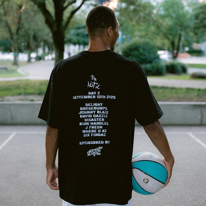 THE NOTIC DAY 2 TEE - BLACK