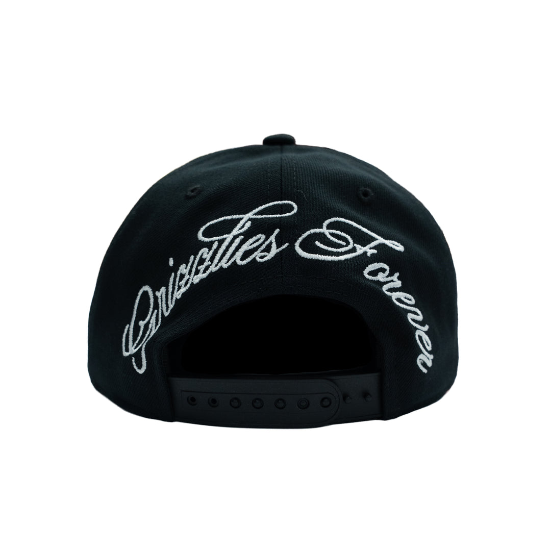 MITCHELL & NESS NBA GRIZZLIES 4EVER PRO PIN SNAPBACK - BLACK