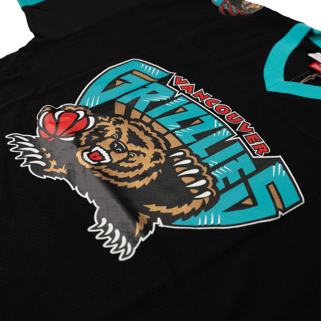 MITCHELL AND NESS NBA GRIZZLIES PLAYMAKER MESH - BLACK