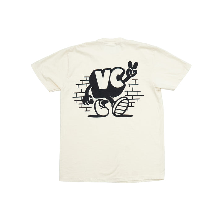 Vancity VC Peace Cream Team Tee - Cream/Black