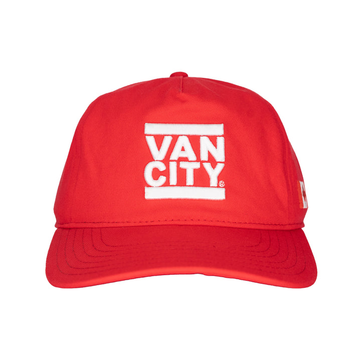 Vancity to the World Snapback Cap - Red