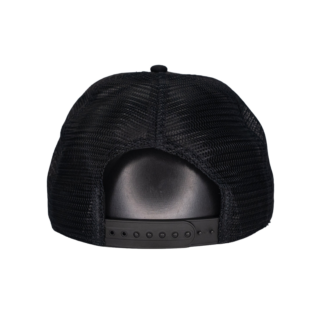 Vancity UnDMC Mesh Trucker Snapback Cap - Black