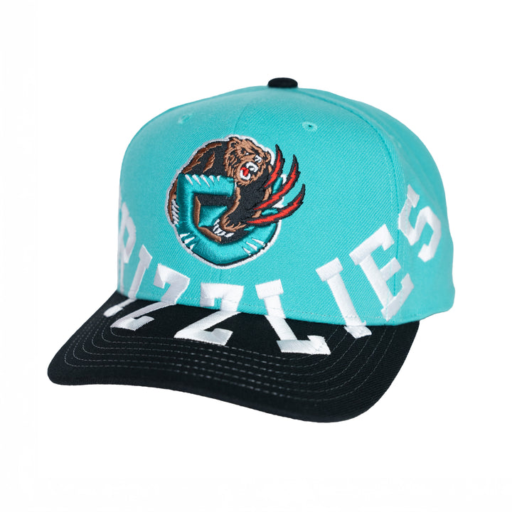 MITCHELL AND NESS NBA GRIZZLIES UNDER ARCH SNAPBACK - TEAL/BLACK