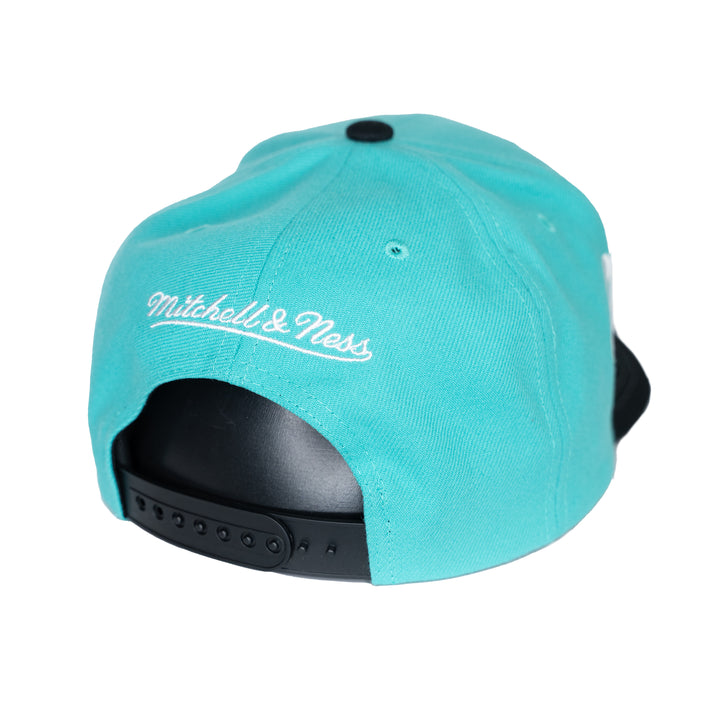 MITCHELL AND NESS NBA GRIZZLIES UNDER ARCH SNAPBACK - TEAL/BLACK