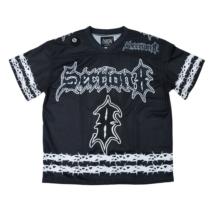 SECTION 8 FOOTBALL JERSEY - BLACK