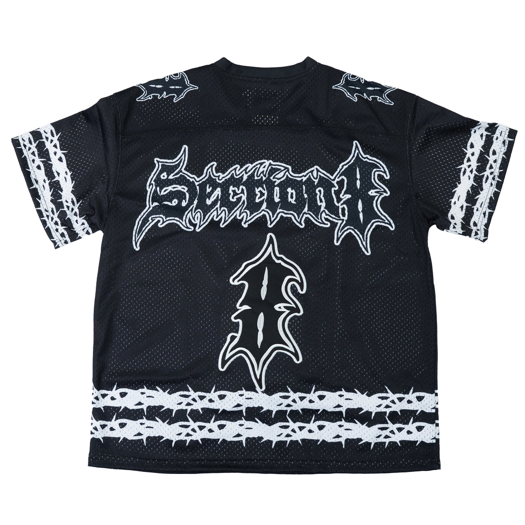 SECTION 8 FOOTBALL JERSEY - BLACK