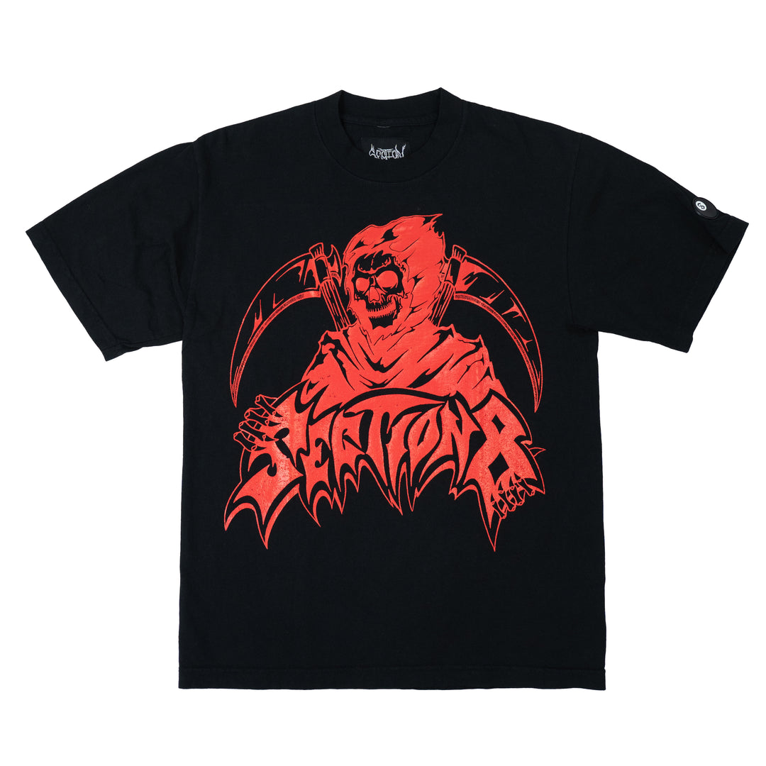 SECTION 8 REAPER TEE - BLACK