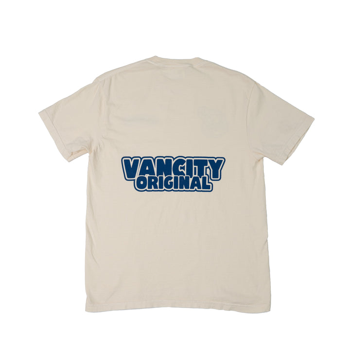 VC Peace Cream Team Tee - Cream/Navy Blue