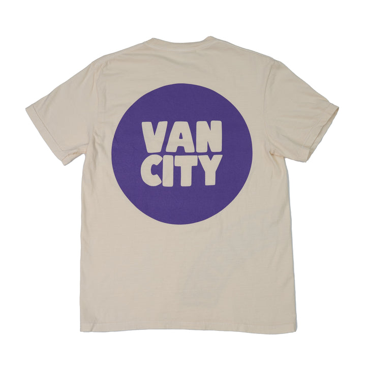 VC Peace Cream Team Tee - Cream/Purple