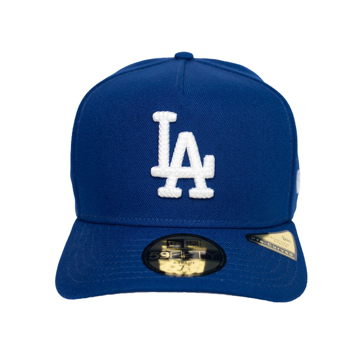 NEW ERA SCRIPT SAFTEY PIN DODGERS - ROYAL