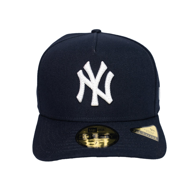 NEW ERA SCRIPT SAFTEY PIN YANKEES - NAVY
