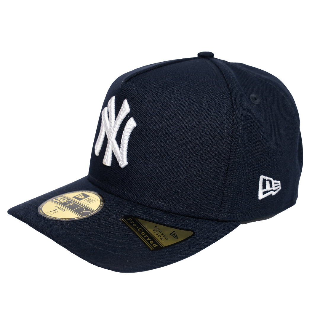 NEW ERA SCRIPT SAFTEY PIN YANKEES - NAVY