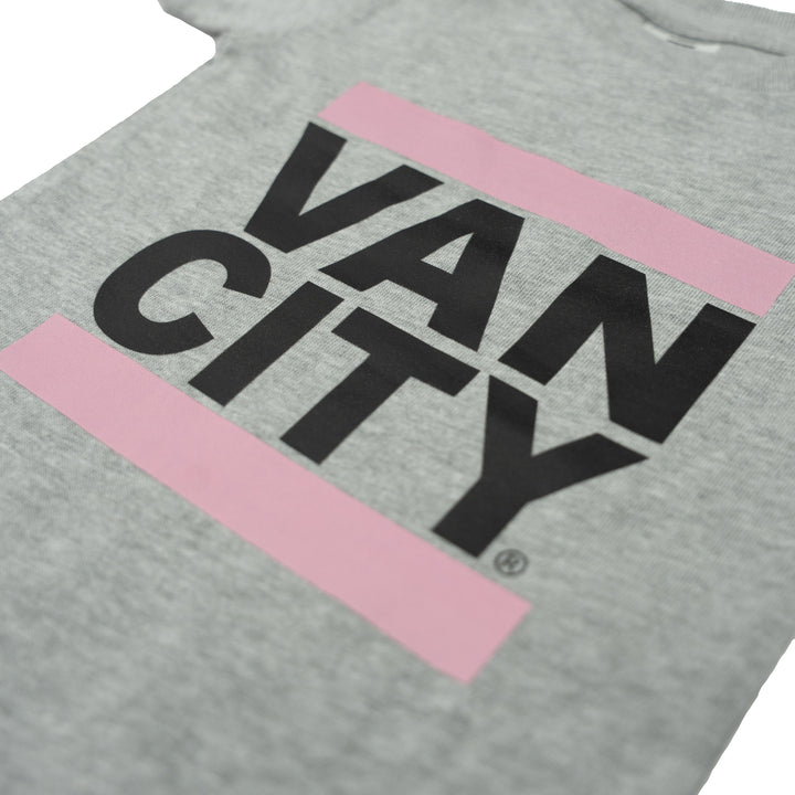 VO infant UnDMC onesie - Grey/Pink