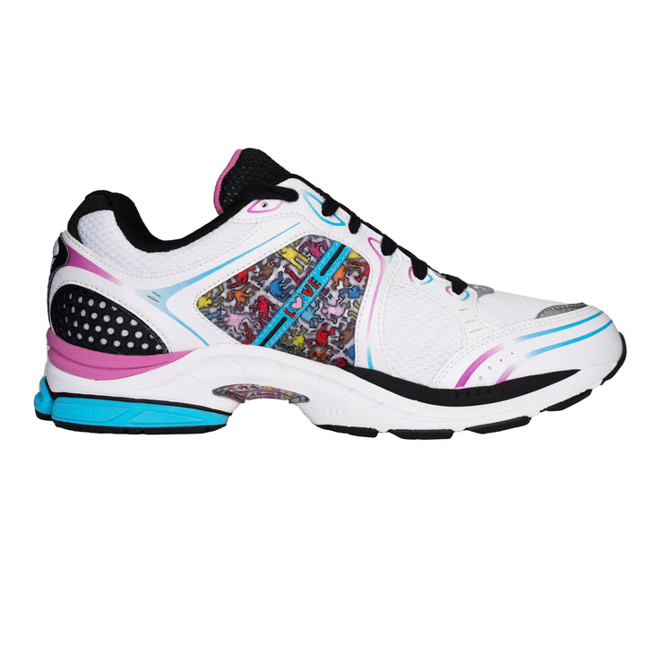 SAUCONY PROGRID TRIUMPH 4 x KEITH HARING S709740-1 - WHITE/MULTI