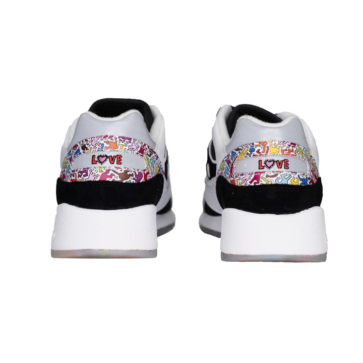 SAUCONY PROGRID 6000 X KEITH HARING S70973-1 - WHITE/BLACK