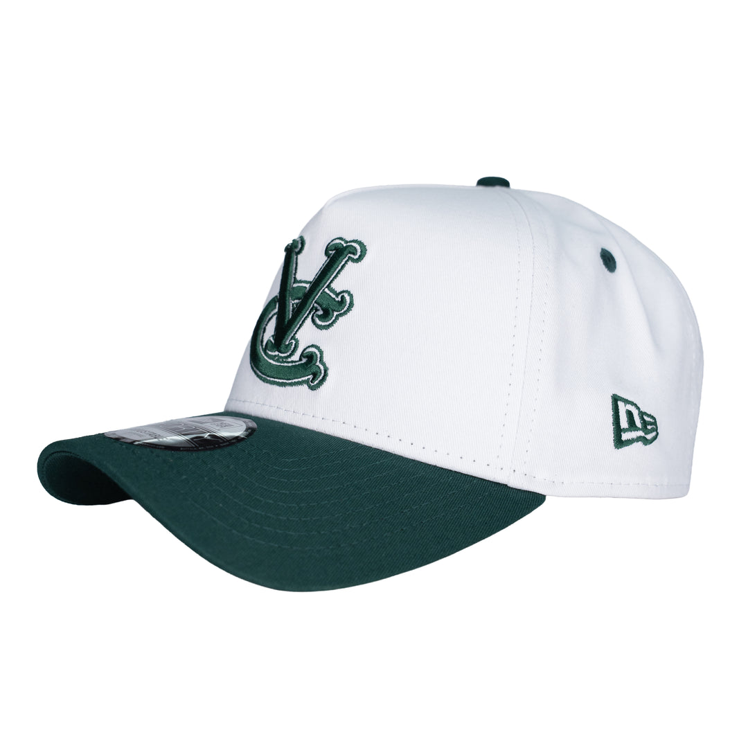 VO X NE 940 AF OG VC SNAPBACK - WHITE/DARK GREEN