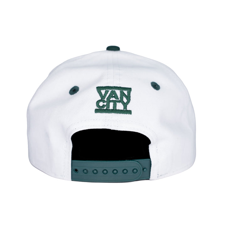 VO X NE 940 AF OG VC SNAPBACK - WHITE/DARK GREEN