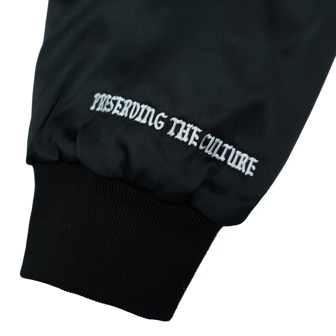 Dipt 25th Anniversary Team Satin Bomber - Black