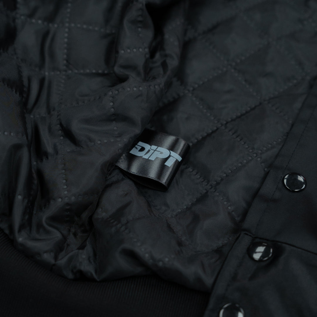 Dipt 25th Anniversary Team Satin Bomber - Black