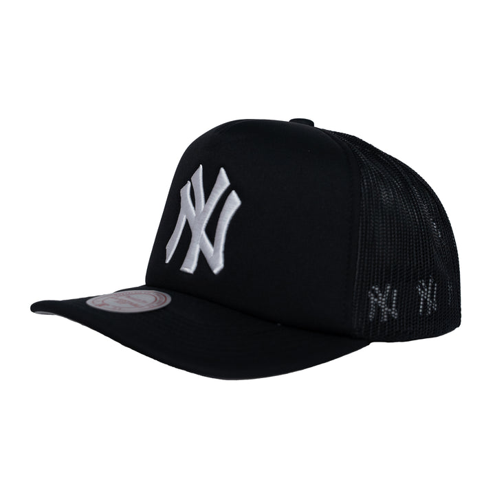 MITCHELL AND NESS MLB YANKEE HIDDEN TRUCKER - BLACK