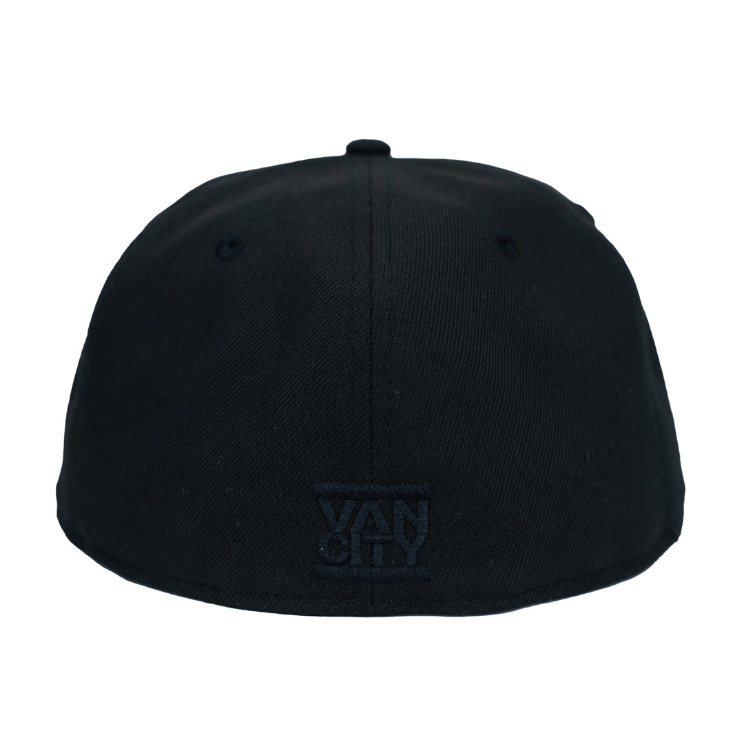 Casquettes ajustées VO Champs - Noir