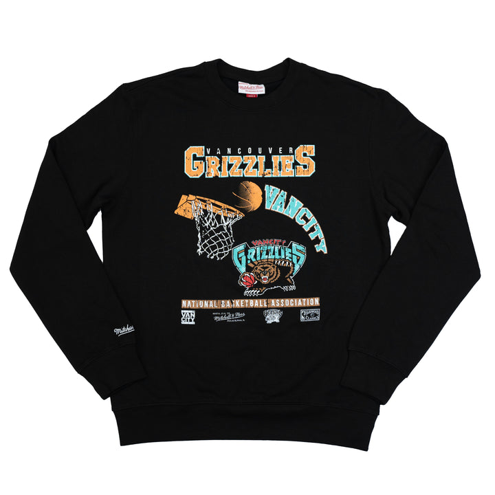 Vancity x Mitchell & Ness x Hardwood Classics Nothin' But Net Crewneck Sweatshirt