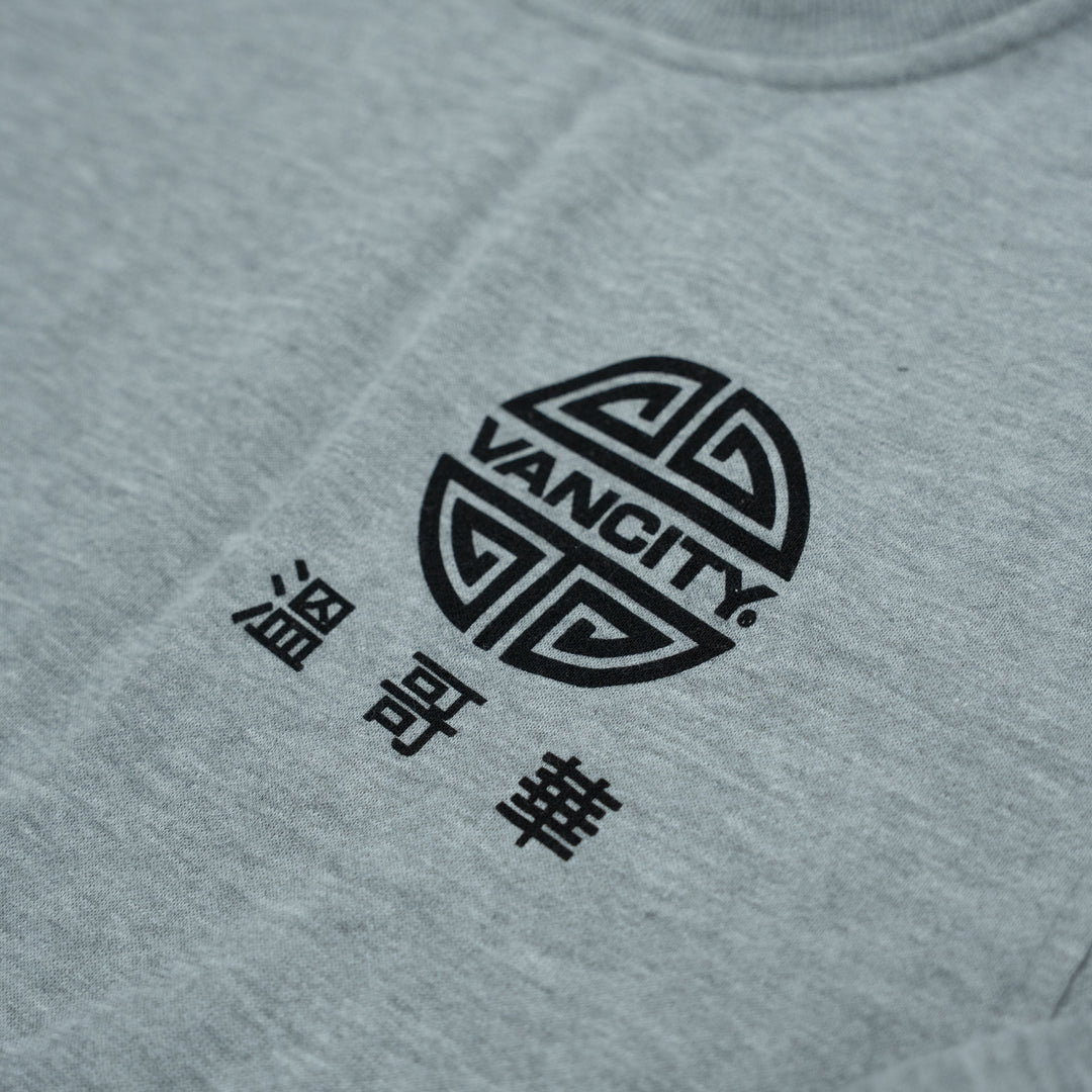 Vancity Chinatown Turf Club Crewneck Sweatshirt - Athletic Grey