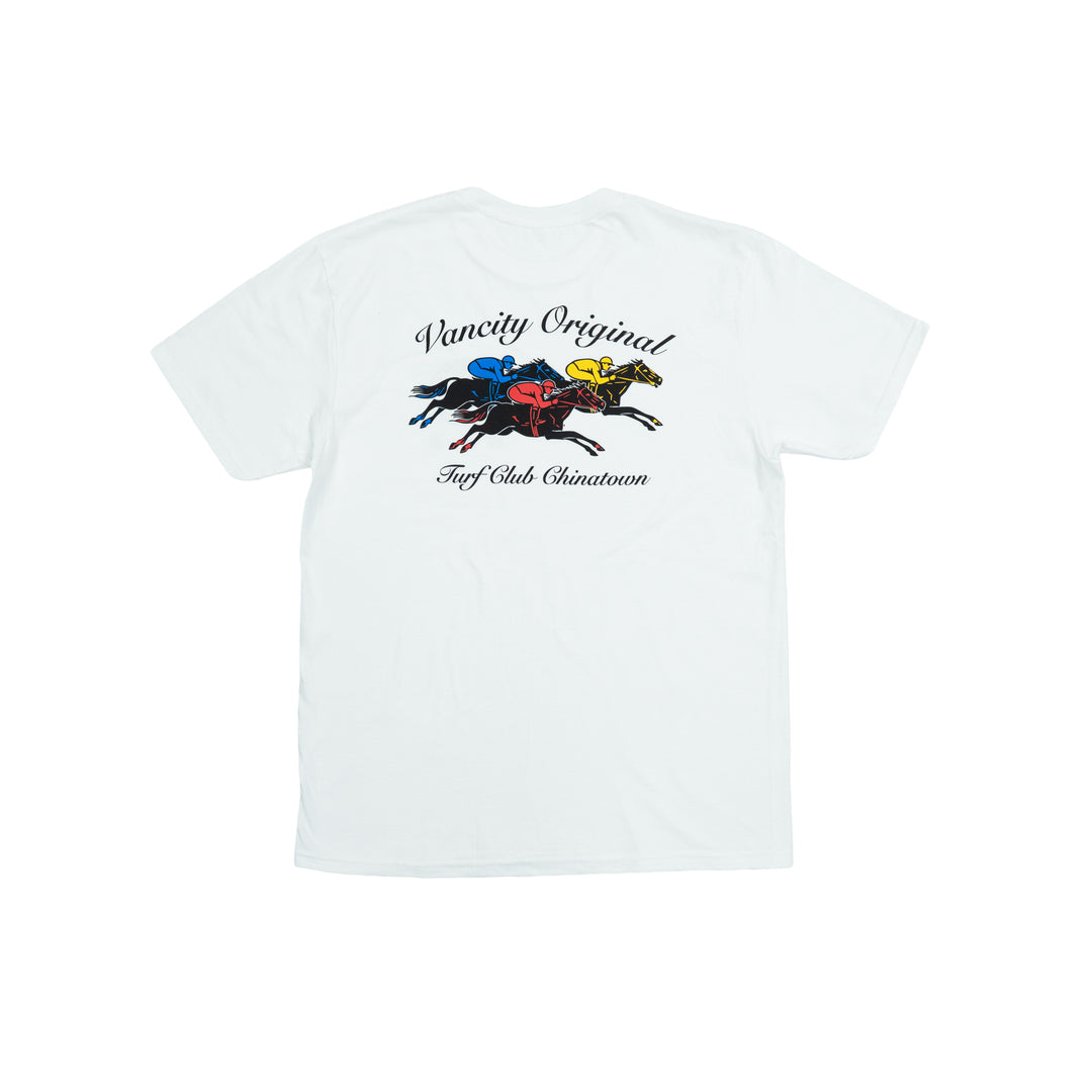 Vancity Chinatown Turf Club T-Shirt - White