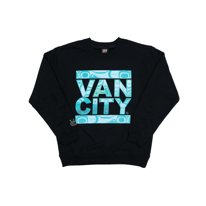 Adam Lewis for Vancity Original UnDMC Crewneck - Black/Ice