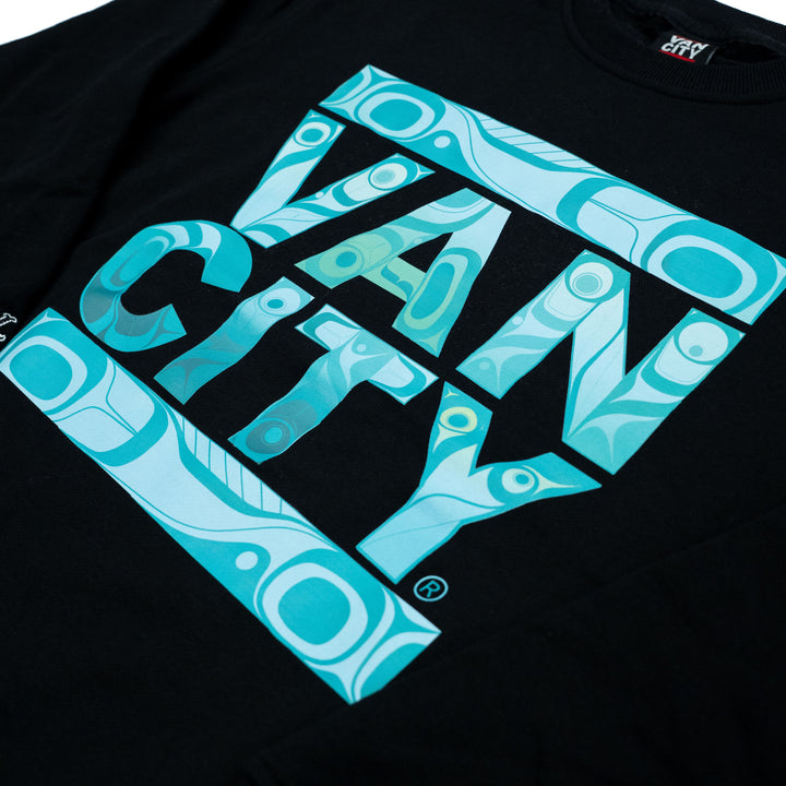 Adam Lewis for Vancity Original UnDMC Crewneck - Black/Ice