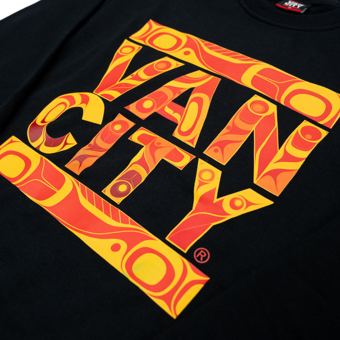 Adam Lewis for Vancity Original UnDMC Crewneck - Black/Fire
