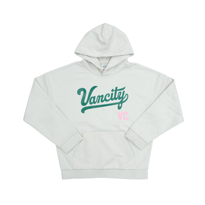 Vancity Heavyweight EL EH! Hoodie - CREAM TEAM/GREEN-PINK