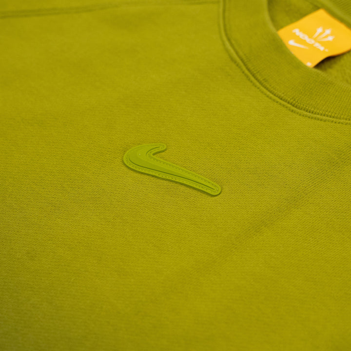 NIKE NRG NOCTA CS CREW FLEECE WS HJ6338-390 - MOSS