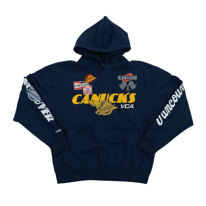 MITCHELL & NESS NHL CANUCKS ICHI GOOD HOOD - NAVY
