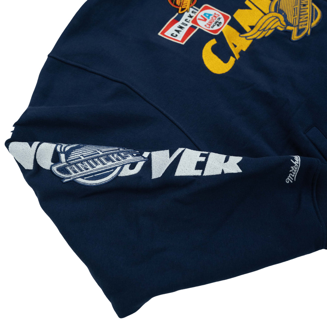 MITCHELL & NESS NHL CANUCKS ICHI GOOD HOOD - NAVY