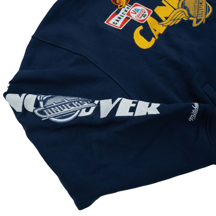 MITCHELL & NESS NHL CANUCKS ICHI GOOD HOOD - NAVY