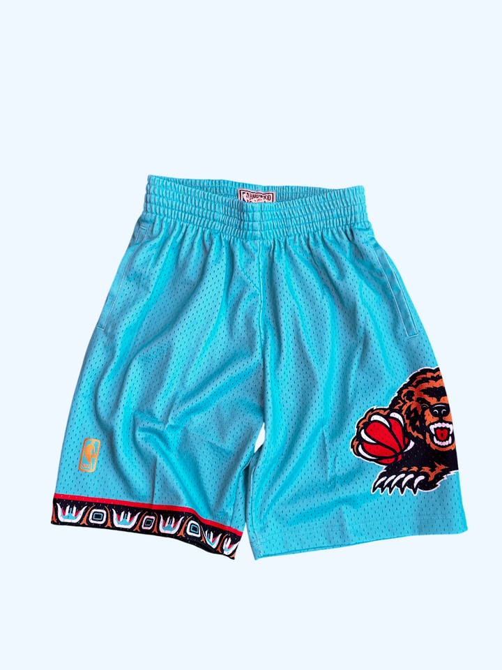 MITCHELL AND NESS SWINGMAN SHORTS GRIZZLIES - TEAL
